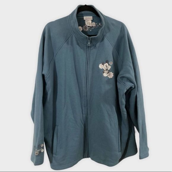 Vintage Disney Mickey Mouse Zippered Jacket - Picture 5 of 6